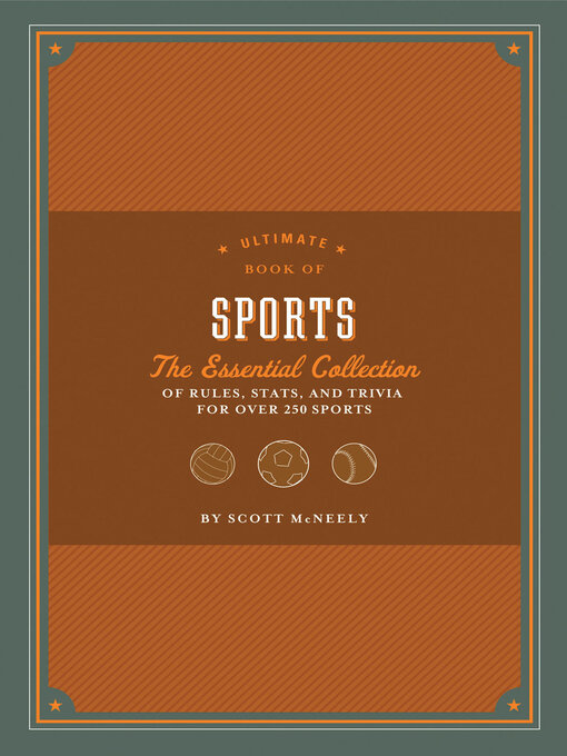 Title details for Ultimate Book of Sports by Scott McNeely - Available
